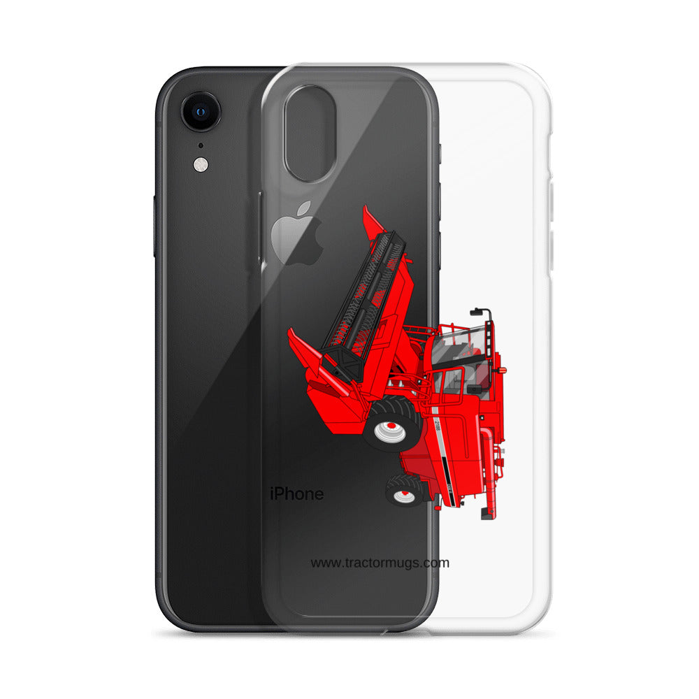 IH Case IH Axial Flow 2188 Harvester | Clear Case for iPhone® Quality Farmers Merch