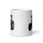 IH Case IH Maxxum 145 | White glossy mug Quality Farmers Merch