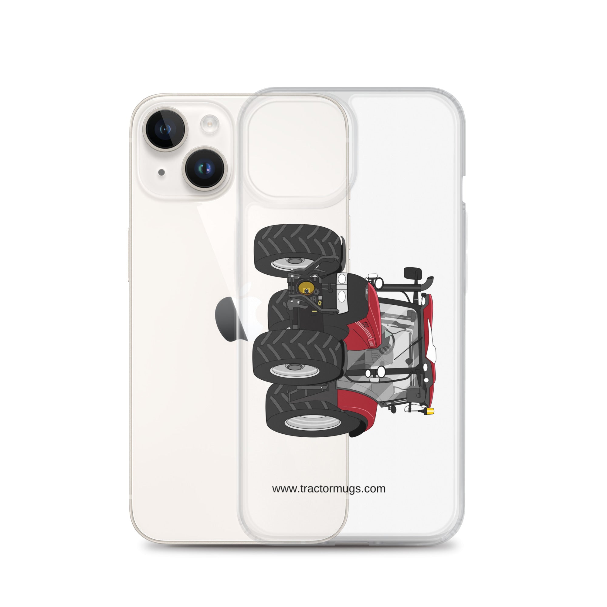 IH Case IH Maxxum 150 Activedrive 8 | Clear Case for iPhone® Quality Farmers Merch