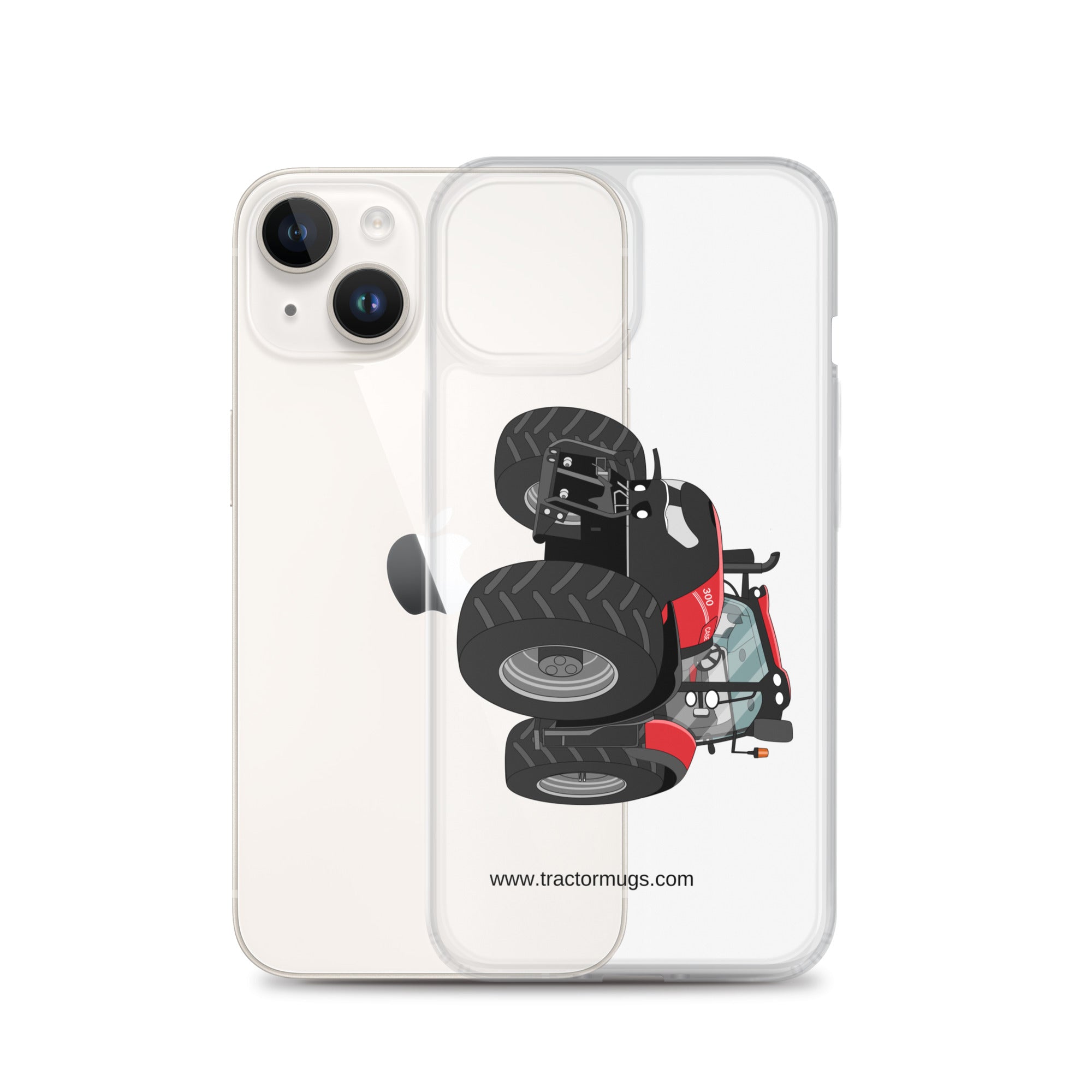 IH Case IH Optum 300 CVX | Clear Case for iPhone® Quality Farmers Merch