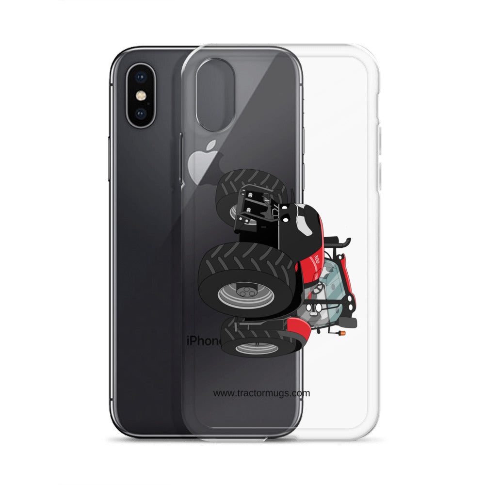 IH Case IH Optum 300 CVX | Clear Case for iPhone® Quality Farmers Merch