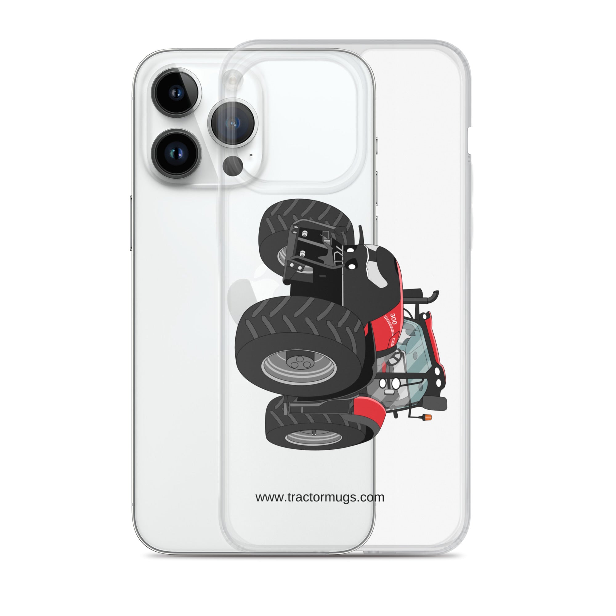 IH Case IH Optum 300 CVX | Clear Case for iPhone® Quality Farmers Merch