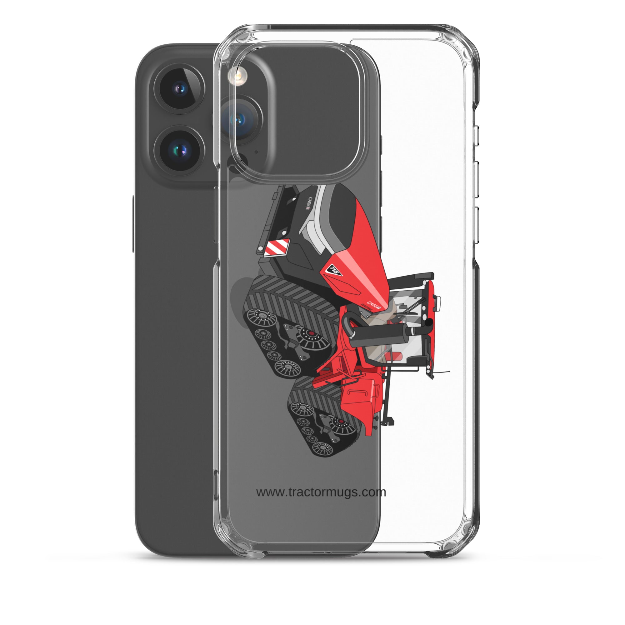 IH Case IH Quadtrac 715 | Clear Case for iPhone® Quality Farmers Merch