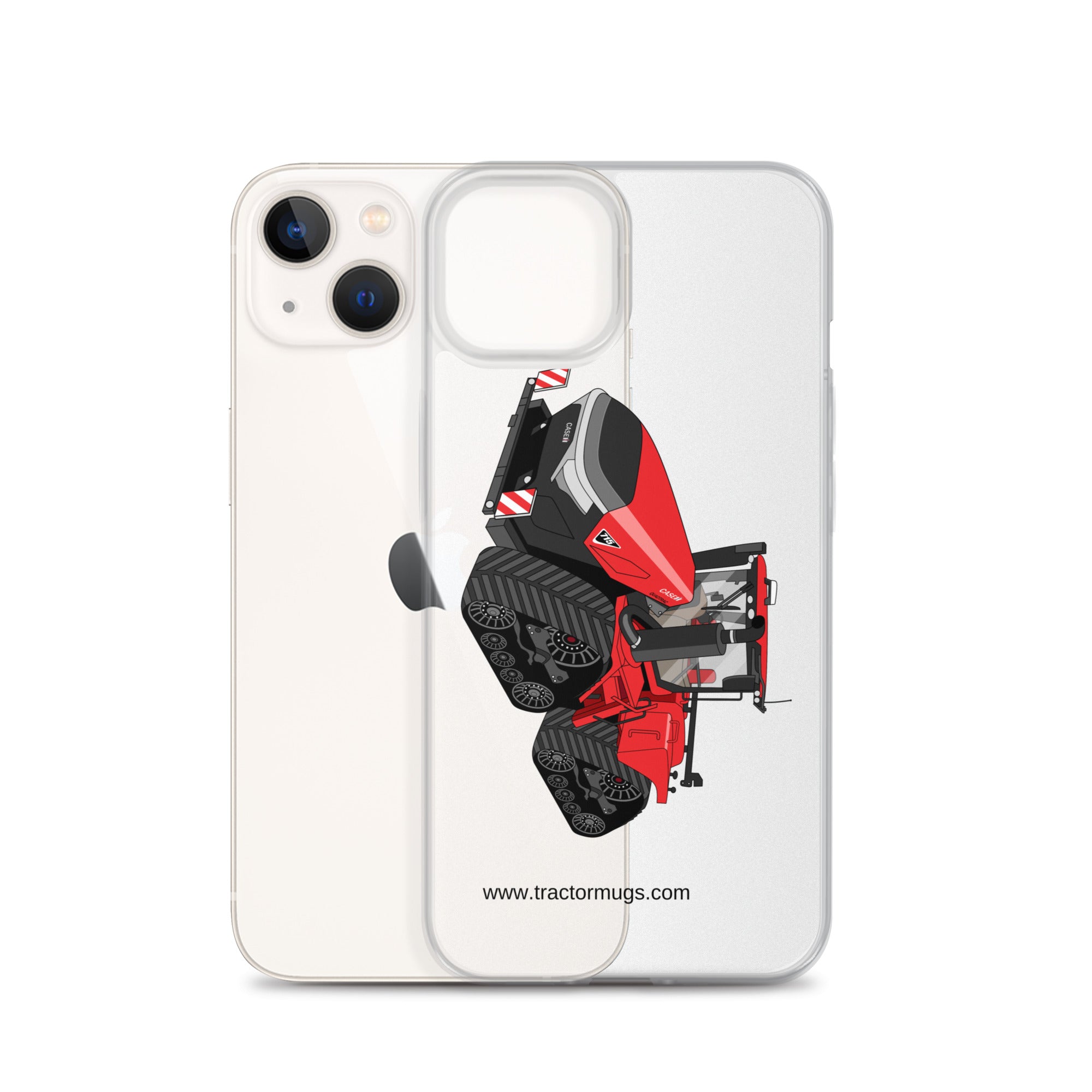 IH Case IH Quadtrac 715 | Clear Case for iPhone® Quality Farmers Merch