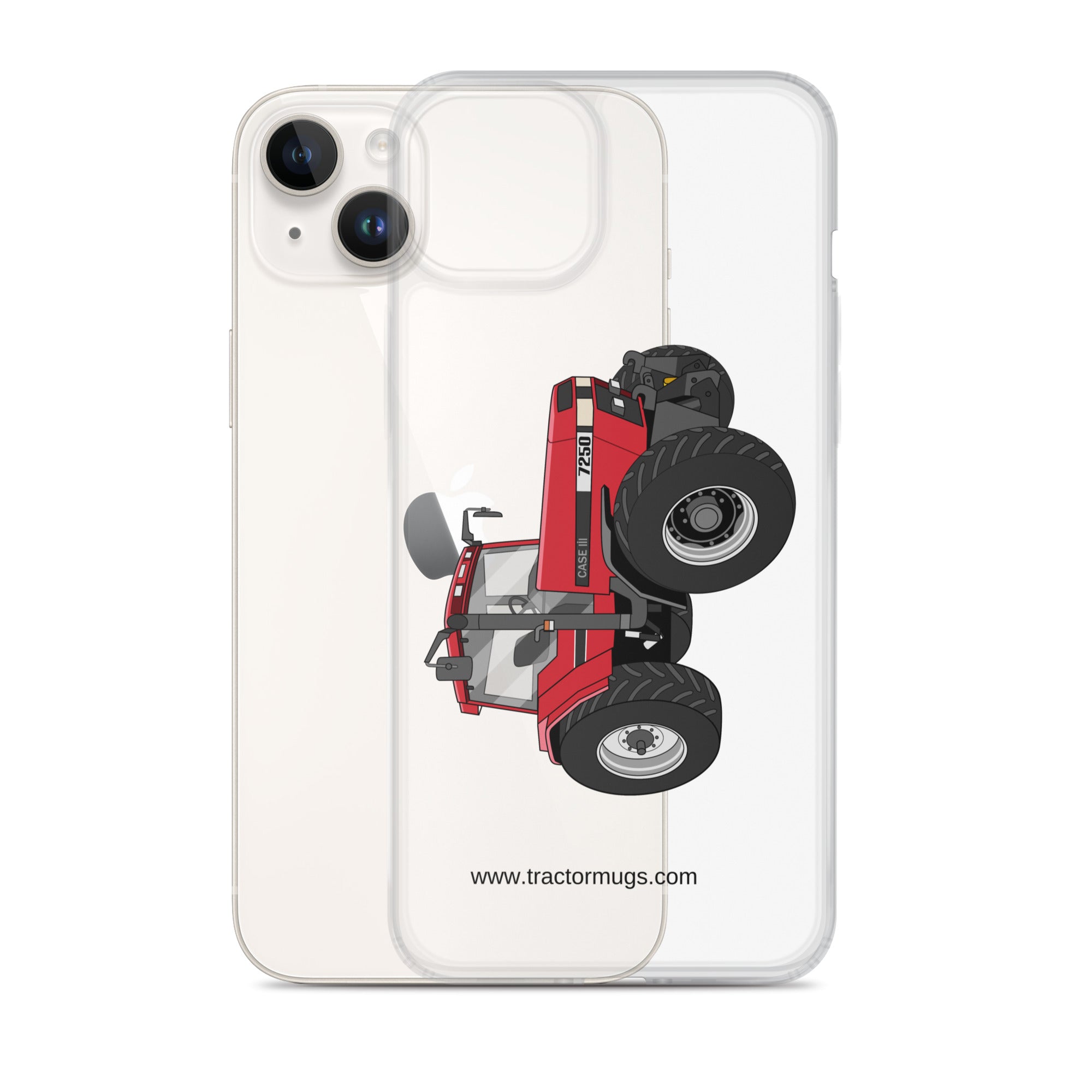 IH Clear Case for iPhone® Case IH 7250   |  Clear Case for iPhone® Quality Farmers Merch