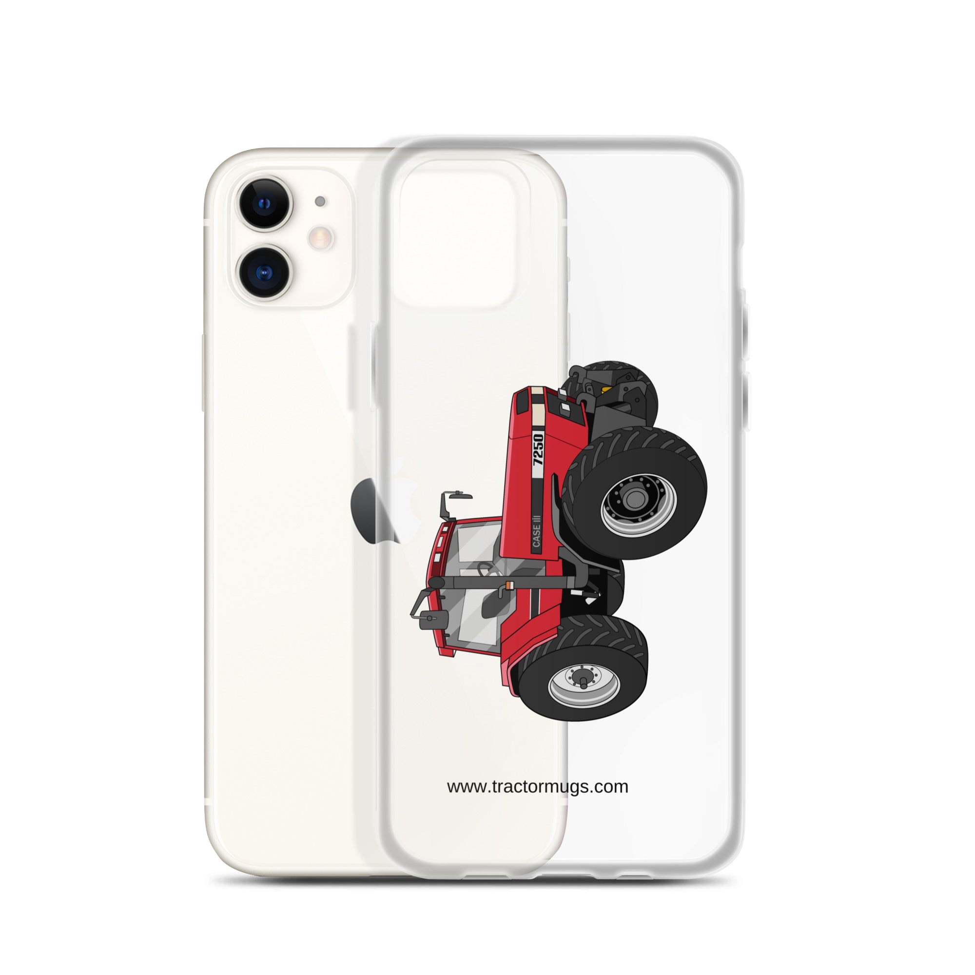 IH Clear Case for iPhone® Case IH 7250   |  Clear Case for iPhone® Quality Farmers Merch