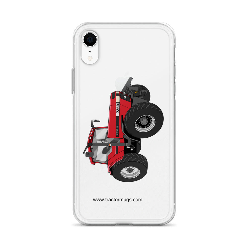 IH Clear Case for iPhone® Case IH 7250   |  Clear Case for iPhone® Quality Farmers Merch