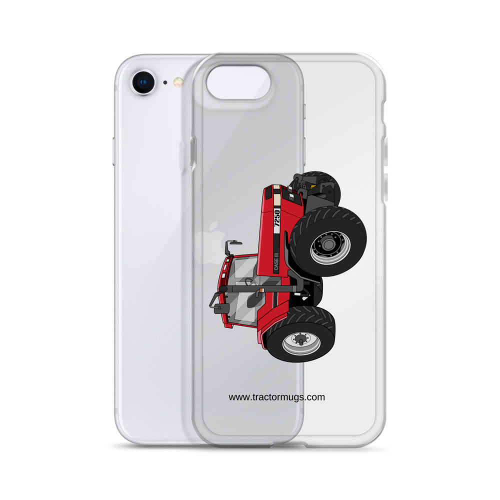 IH Clear Case for iPhone® Case IH 7250   |  Clear Case for iPhone® Quality Farmers Merch