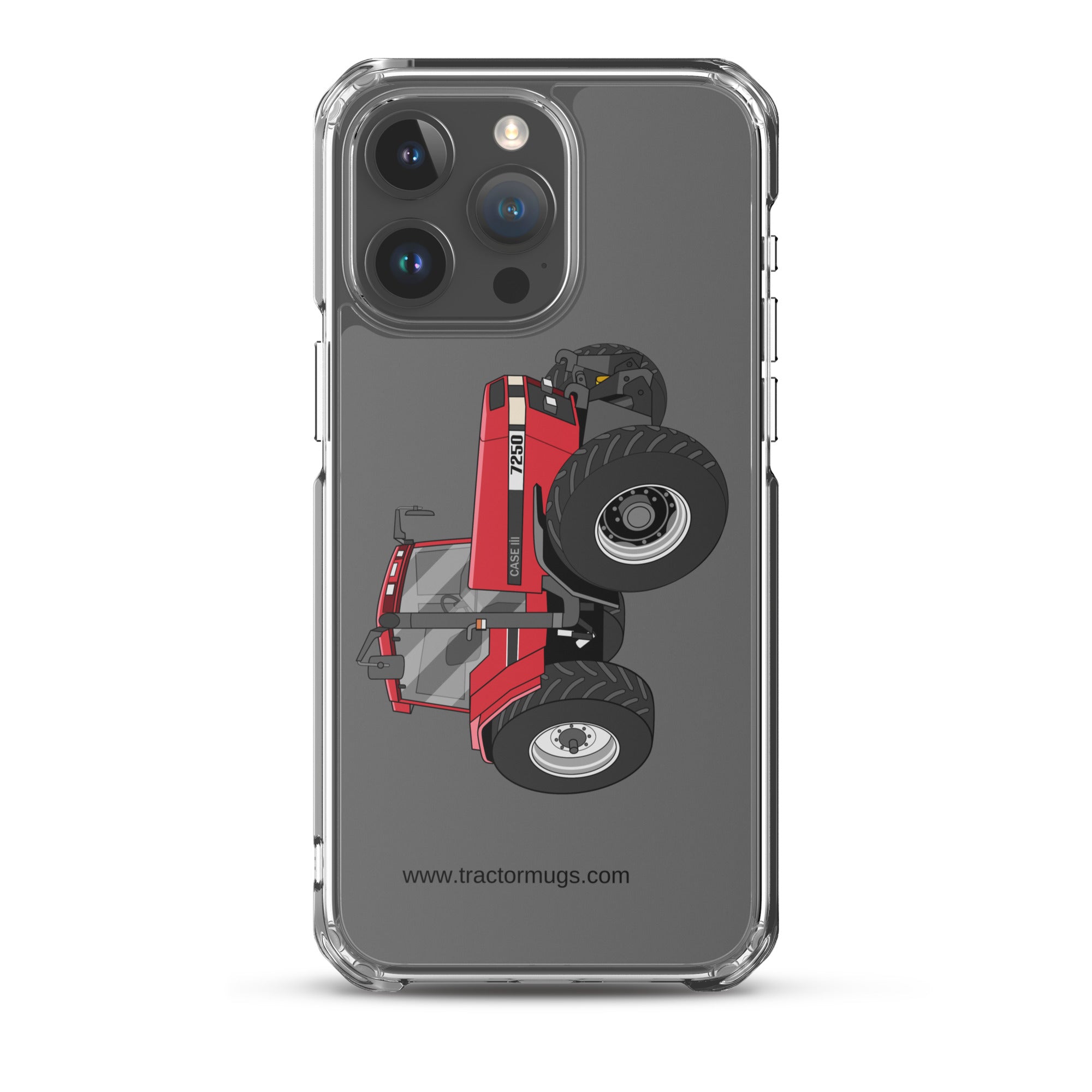 IH Clear Case for iPhone® iPhone 15 Pro Max Case IH 7250   |  Clear Case for iPhone® Quality Farmers Merch