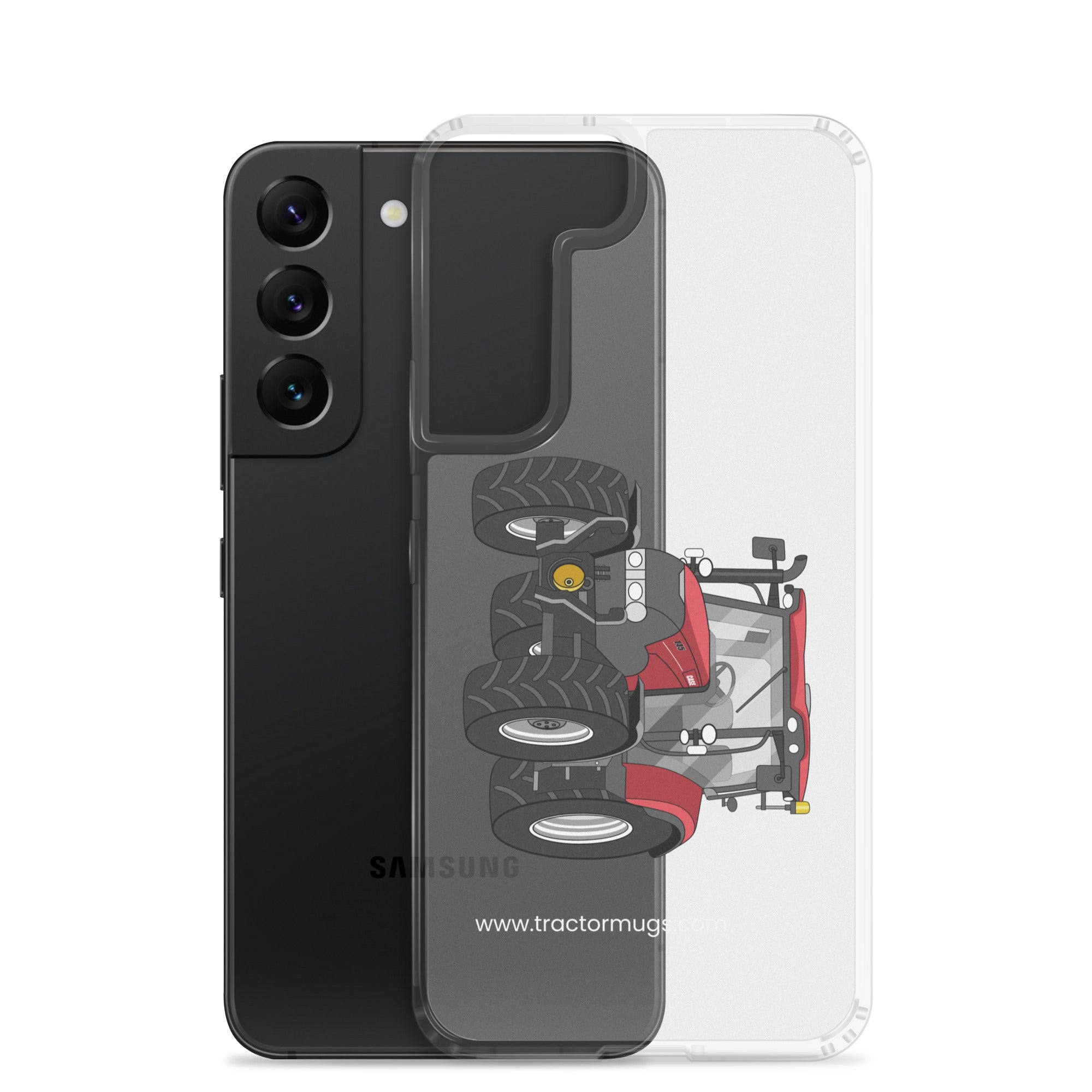 IH Clear Case for Samsung® Case IH Maxxum 145 | Clear Case for Samsung® Quality Farmers Merch