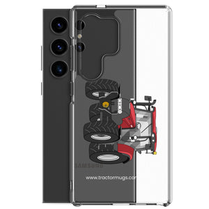 IH Clear Case for Samsung® Case IH Maxxum 145 | Clear Case for Samsung® Quality Farmers Merch
