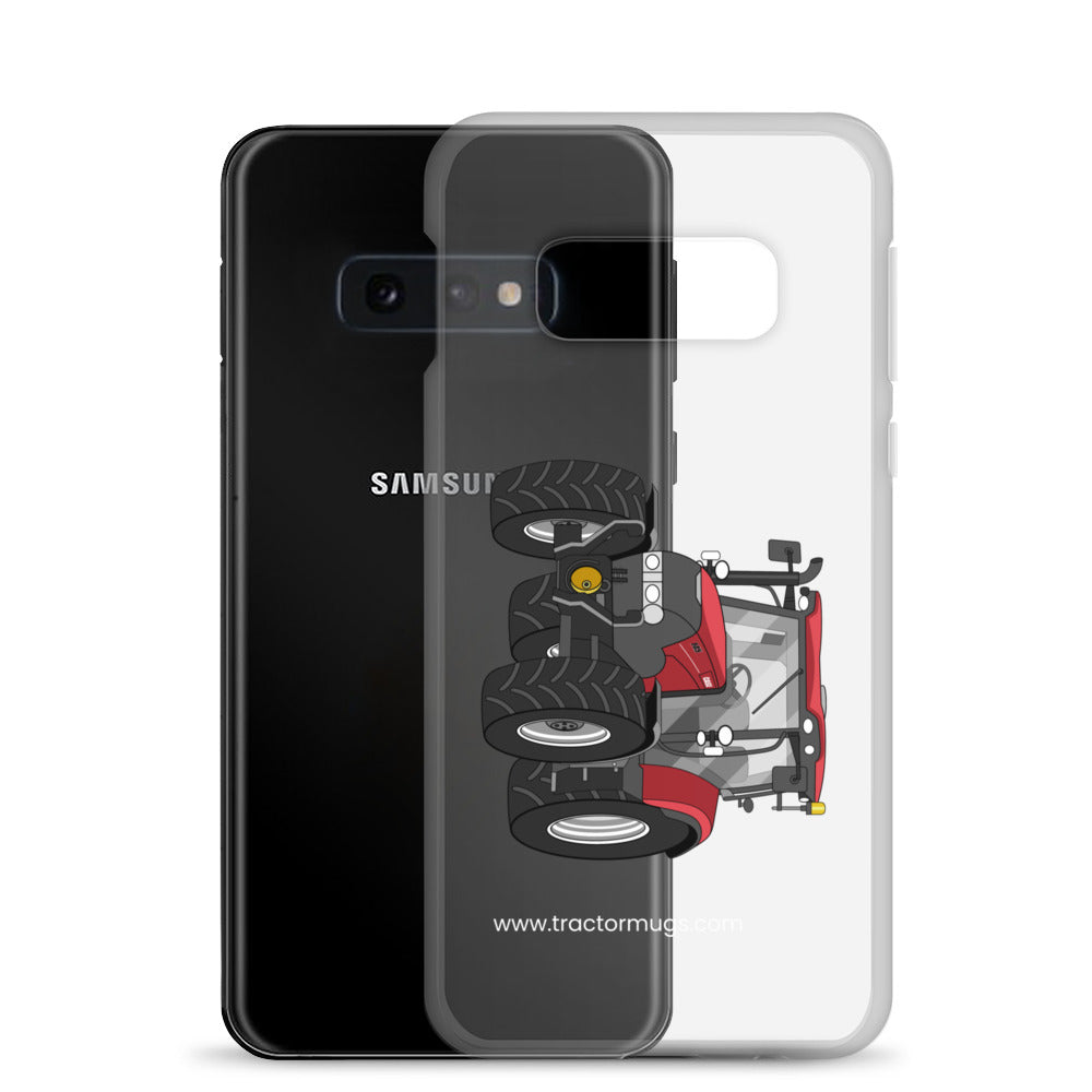 IH Clear Case for Samsung® Case IH Maxxum 145 | Clear Case for Samsung® Quality Farmers Merch