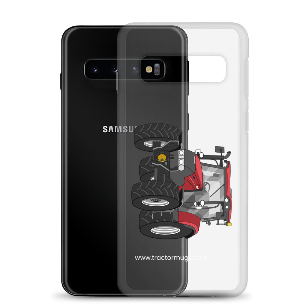 IH Clear Case for Samsung® Case IH Maxxum 145 | Clear Case for Samsung® Quality Farmers Merch