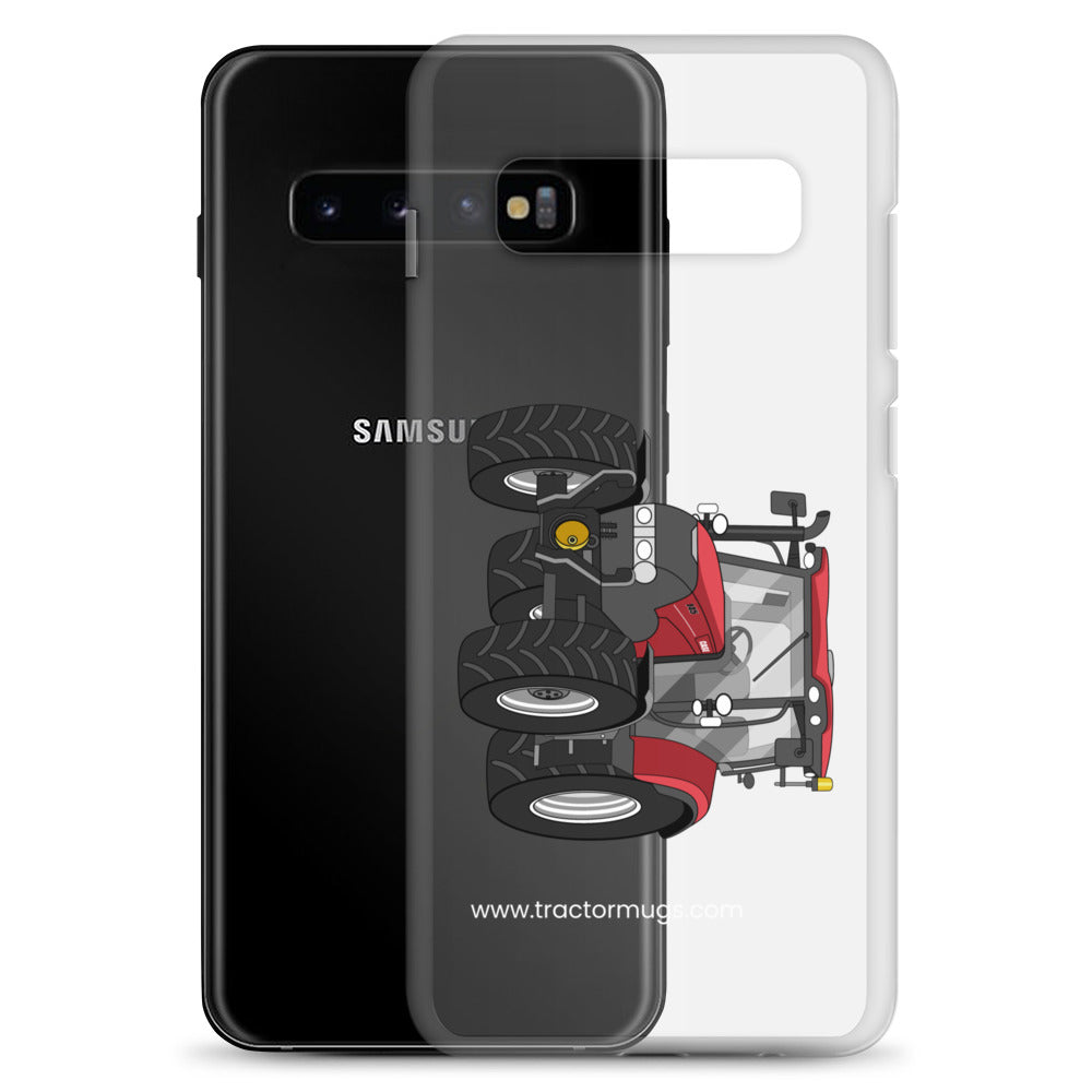 IH Clear Case for Samsung® Case IH Maxxum 145 | Clear Case for Samsung® Quality Farmers Merch