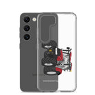 IH Clear Case for Samsung® Case IH Maxxum 150 Activedrive 8 | Clear Case for Samsung® Quality Farmers Merch