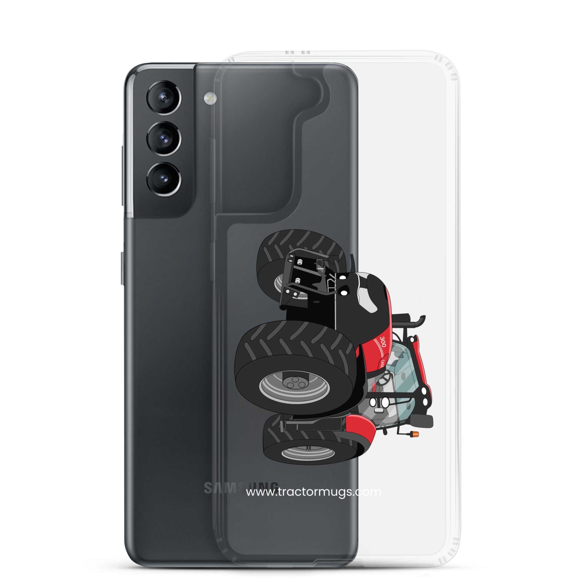 IH Clear Case for Samsung® Case IH Optum 300 CVX | Clear Case for Samsung® Quality Farmers Merch