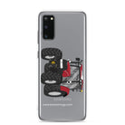 IH Clear Case for Samsung® Samsung Galaxy S20 Case IH Maxxum 150 Activedrive 8 | Clear Case for Samsung® Quality Farmers Merch