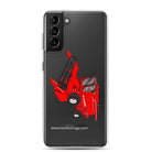 IH Clear Case for Samsung® Samsung Galaxy S21 Plus Case IH Axial Flow 2188 Harvester | Clear Case for Samsung® Quality Farmers Merch