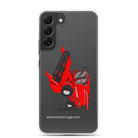 IH Clear Case for Samsung® Samsung Galaxy S22 Plus Case IH Axial Flow 2188 Harvester | Clear Case for Samsung® Quality Farmers Merch