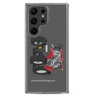 IH Clear Case for Samsung® Samsung Galaxy S23 Ultra Case IH Maxxum 145 | Clear Case for Samsung® Quality Farmers Merch