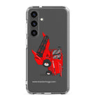 IH Clear Case for Samsung® Samsung Galaxy S24 Plus Case IH Axial Flow 2188 Harvester | Clear Case for Samsung® Quality Farmers Merch