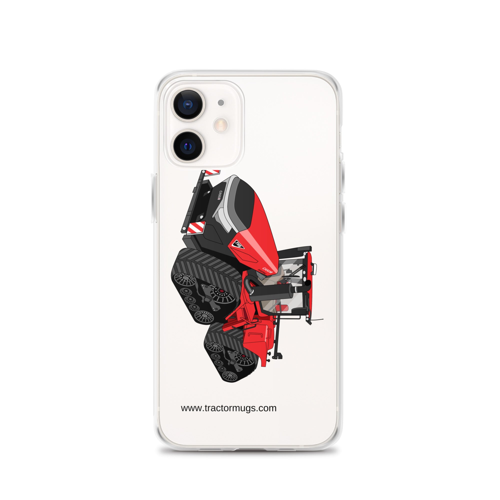 IH iPhone 12 Case IH Quadtrac 715 | Clear Case for iPhone® Quality Farmers Merch