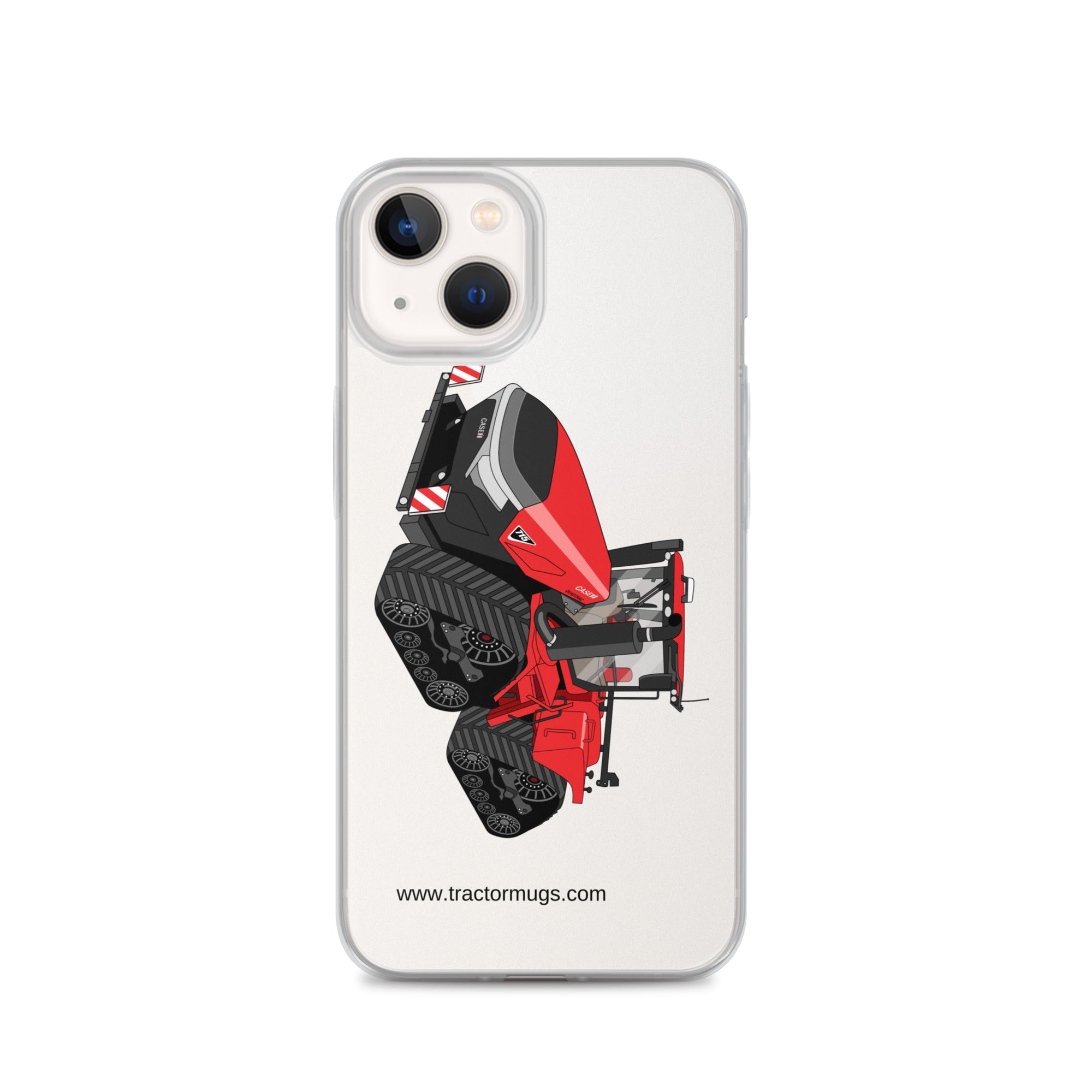IH iPhone 13 Case IH Quadtrac 715 | Clear Case for iPhone® Quality Farmers Merch