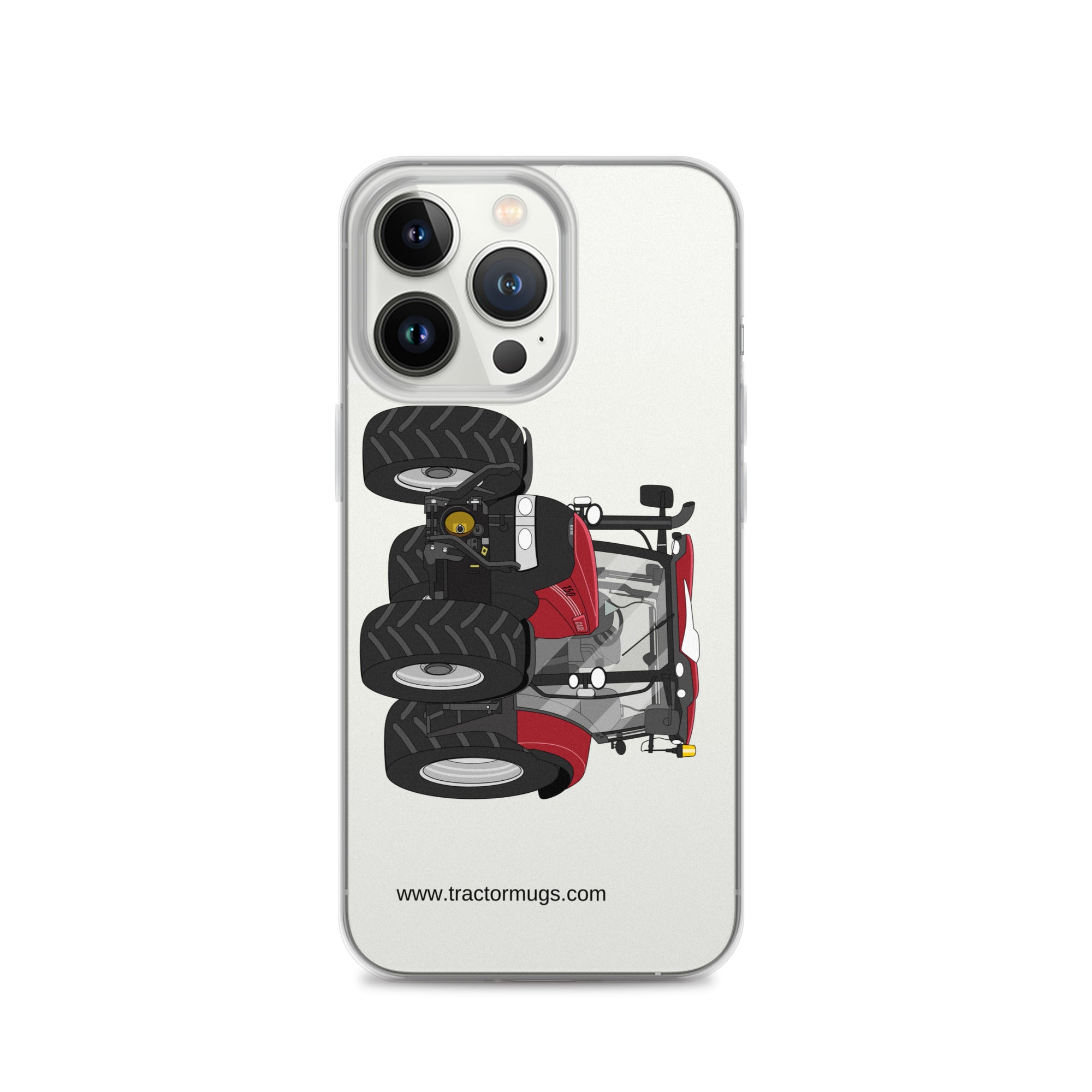 IH iPhone 13 Pro Case IH Maxxum 150 Activedrive 8 | Clear Case for iPhone® Quality Farmers Merch