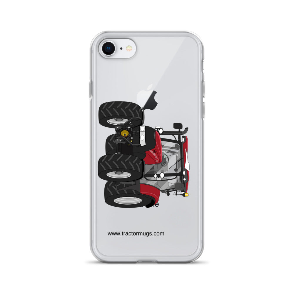 IH iPhone 7/8 Case IH Maxxum 150 Activedrive 8 | Clear Case for iPhone® Quality Farmers Merch