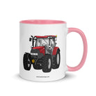 IH Pink / 11 oz Case IH Maxxum 145 | Mug with Color Inside Quality Farmers Merch