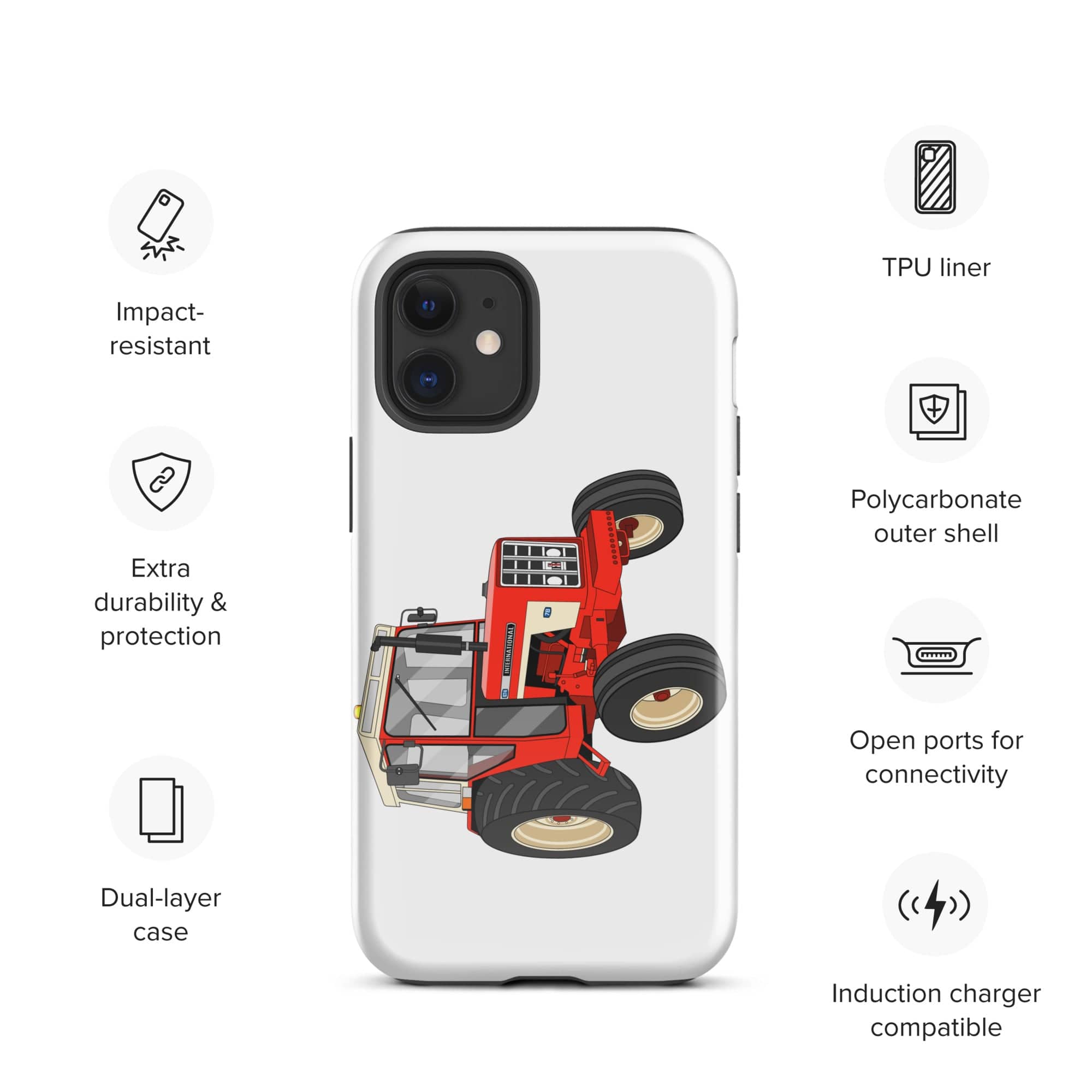 International Phone Case (iPhone) iPhone 12 mini International 674 | Tough Case for iPhone® Quality Farmers Merch