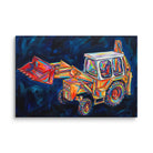 JCB 12″×18″ JCB 3C II | Splash Art Canvas Quality Farmers Merch
