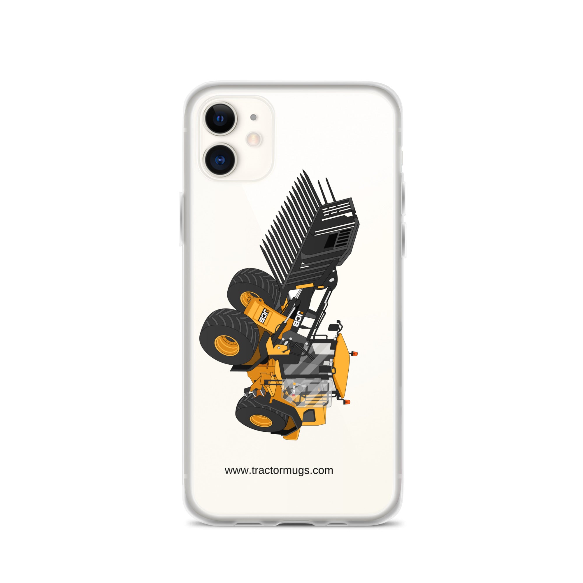 JCB Clear Case for iPhone® iPhone 11 JCB 435 S Farm Master | Clear Case for iPhone® Quality Farmers Merch