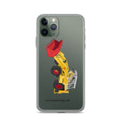 JCB Clear Case for iPhone® iPhone 11 Pro JCB 4D Backhoe | Clear Case for iPhone® Quality Farmers Merch