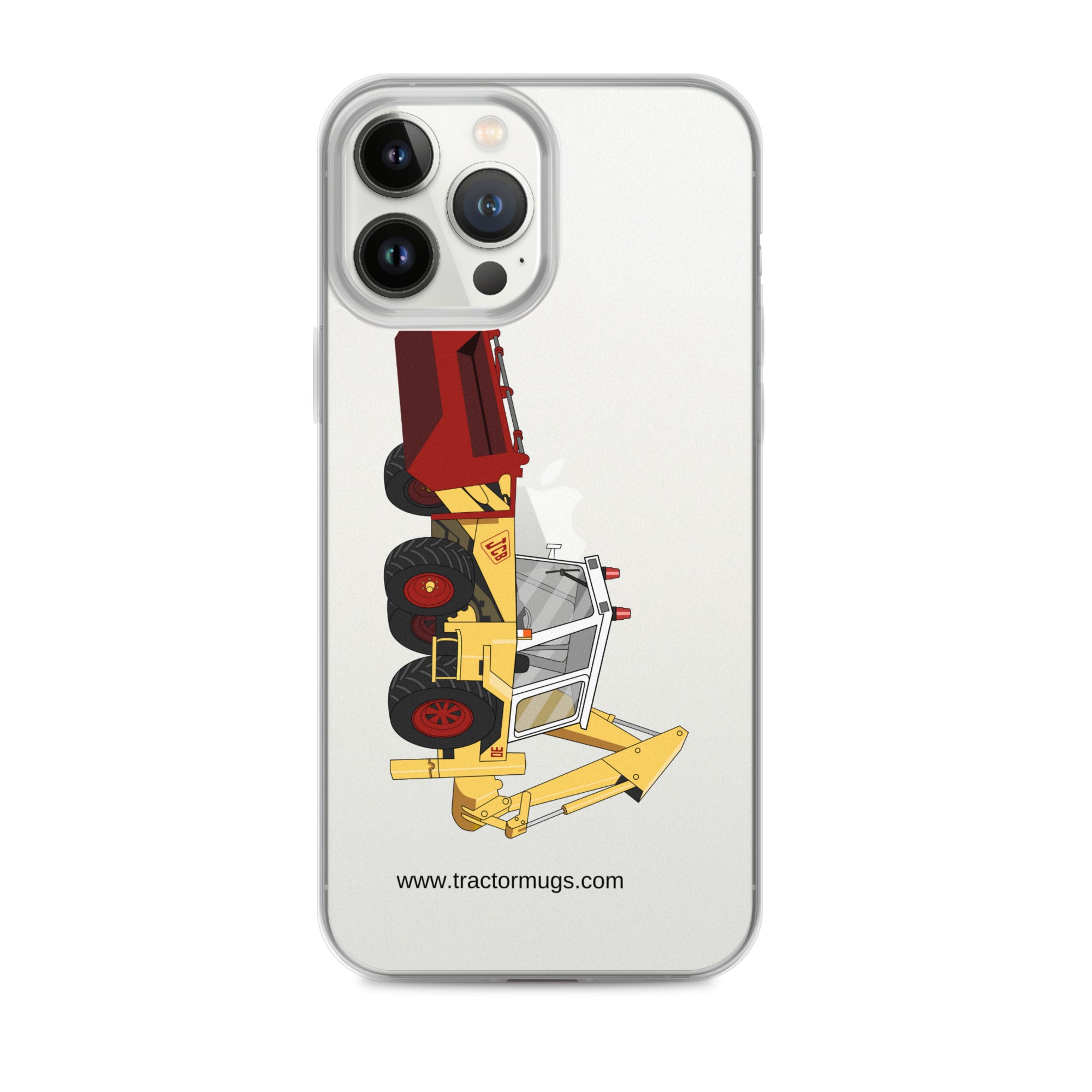 JCB Clear Case for iPhone® iPhone 13 Pro Max JCB 3D (1975) | Clear Case for iPhone® Quality Farmers Merch