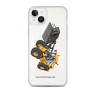 JCB Clear Case for iPhone® iPhone 14 Plus JCB 435 S Farm Master | Clear Case for iPhone® Quality Farmers Merch