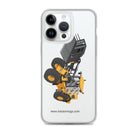 JCB Clear Case for iPhone® iPhone 14 Pro Max JCB 435 S Farm Master | Clear Case for iPhone® Quality Farmers Merch