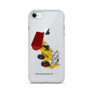JCB Clear Case for iPhone® iPhone 7/8 JCB 3CX White Cabin 2WD | Clear Case for iPhone® Quality Farmers Merch