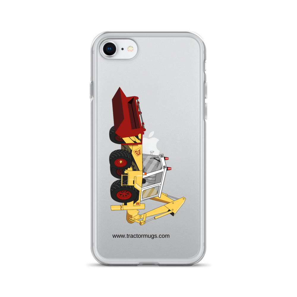 JCB Clear Case for iPhone® iPhone SE JCB 3D (1975) | Clear Case for iPhone® Quality Farmers Merch