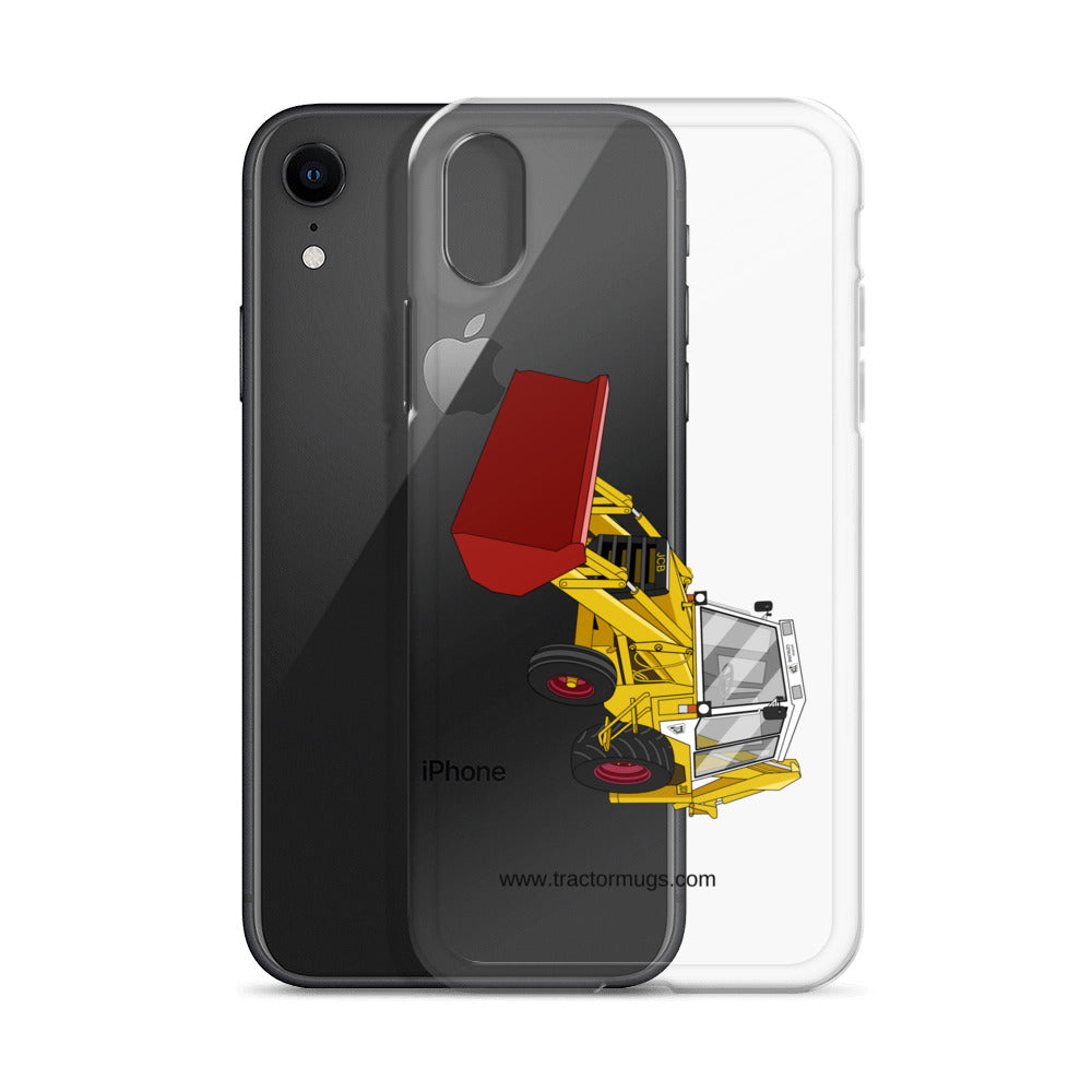 JCB Clear Case for iPhone® JCB 3CX White Cabin 2WD | Clear Case for iPhone® Quality Farmers Merch