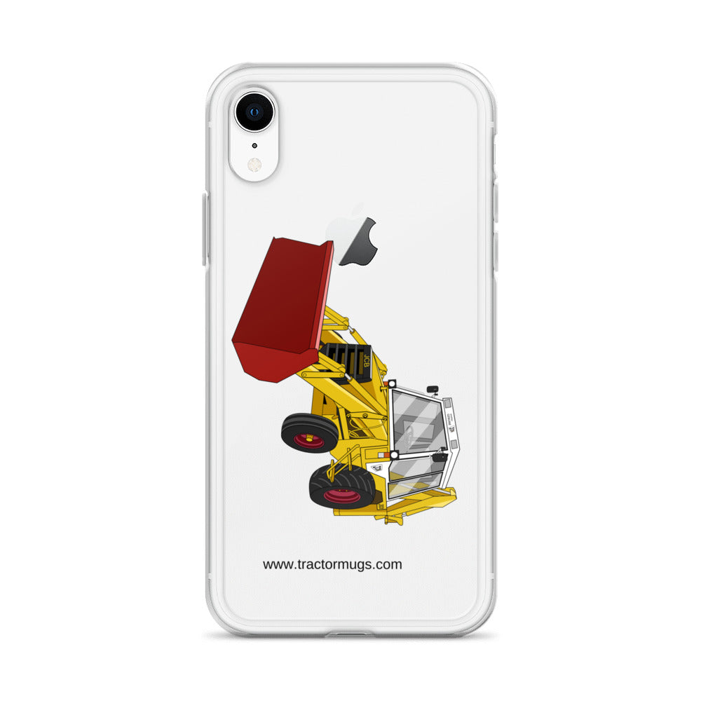 JCB Clear Case for iPhone® JCB 3CX White Cabin 2WD | Clear Case for iPhone® Quality Farmers Merch