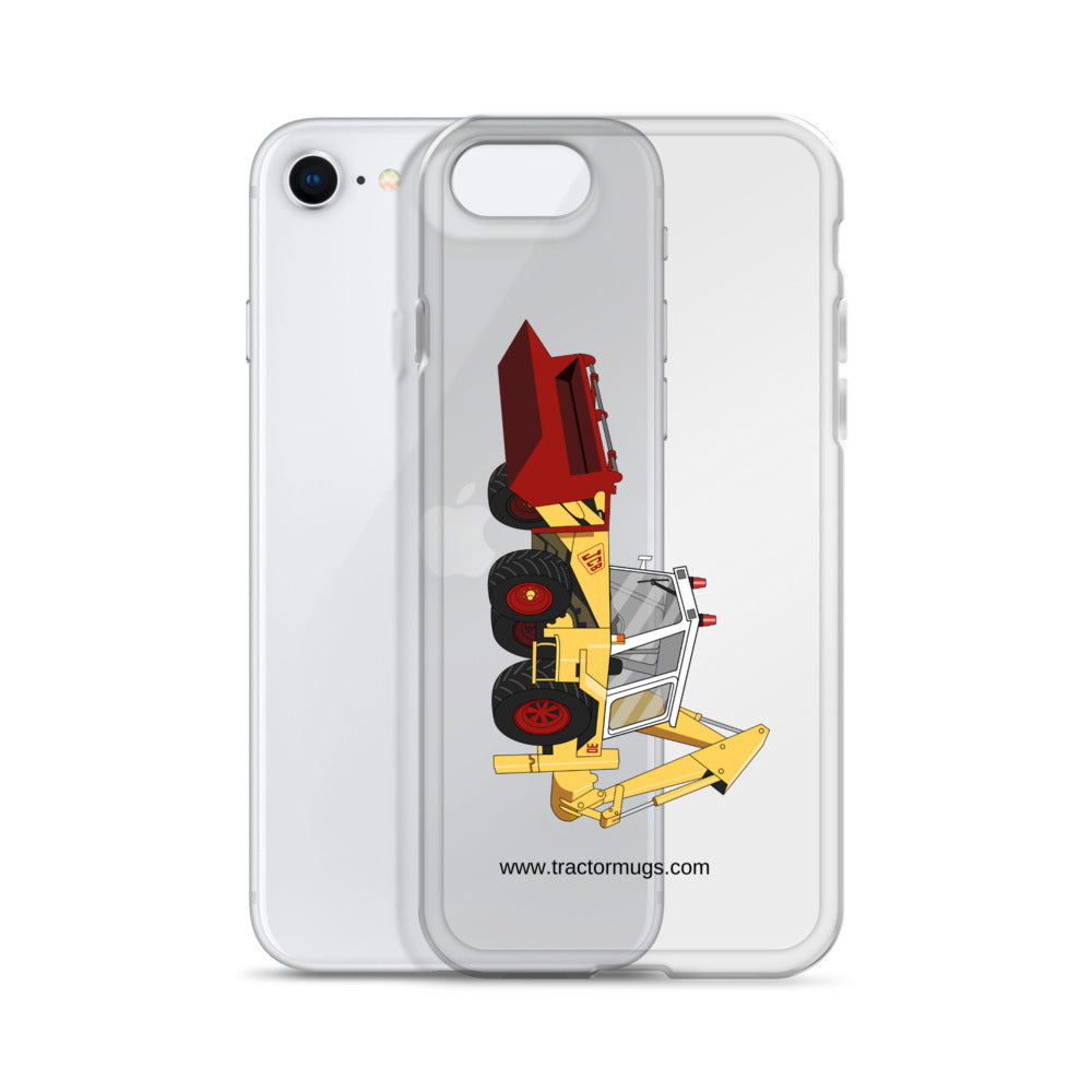 JCB Clear Case for iPhone® JCB 3D (1975) | Clear Case for iPhone® Quality Farmers Merch