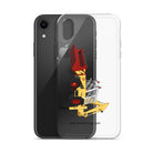 JCB Clear Case for iPhone® JCB 3D (1975) | Clear Case for iPhone® Quality Farmers Merch