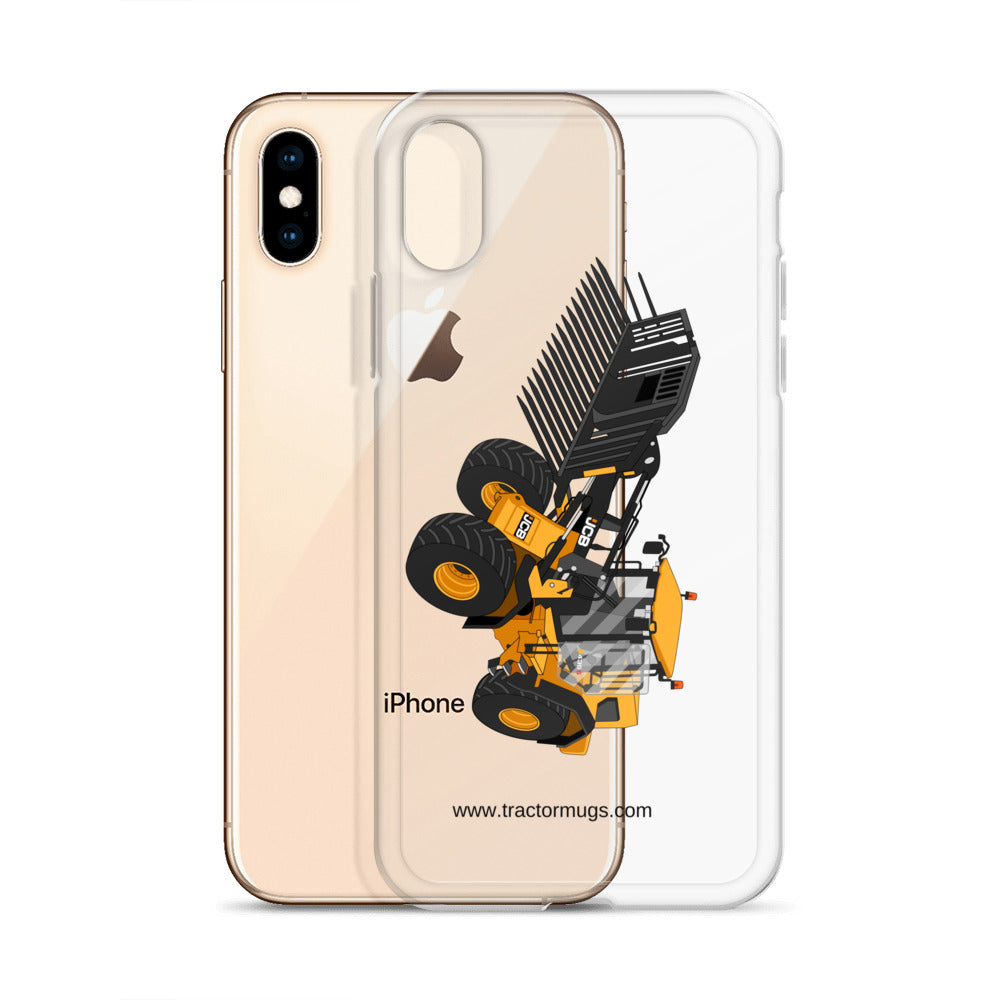JCB Clear Case for iPhone® JCB 435 S Farm Master | Clear Case for iPhone® Quality Farmers Merch