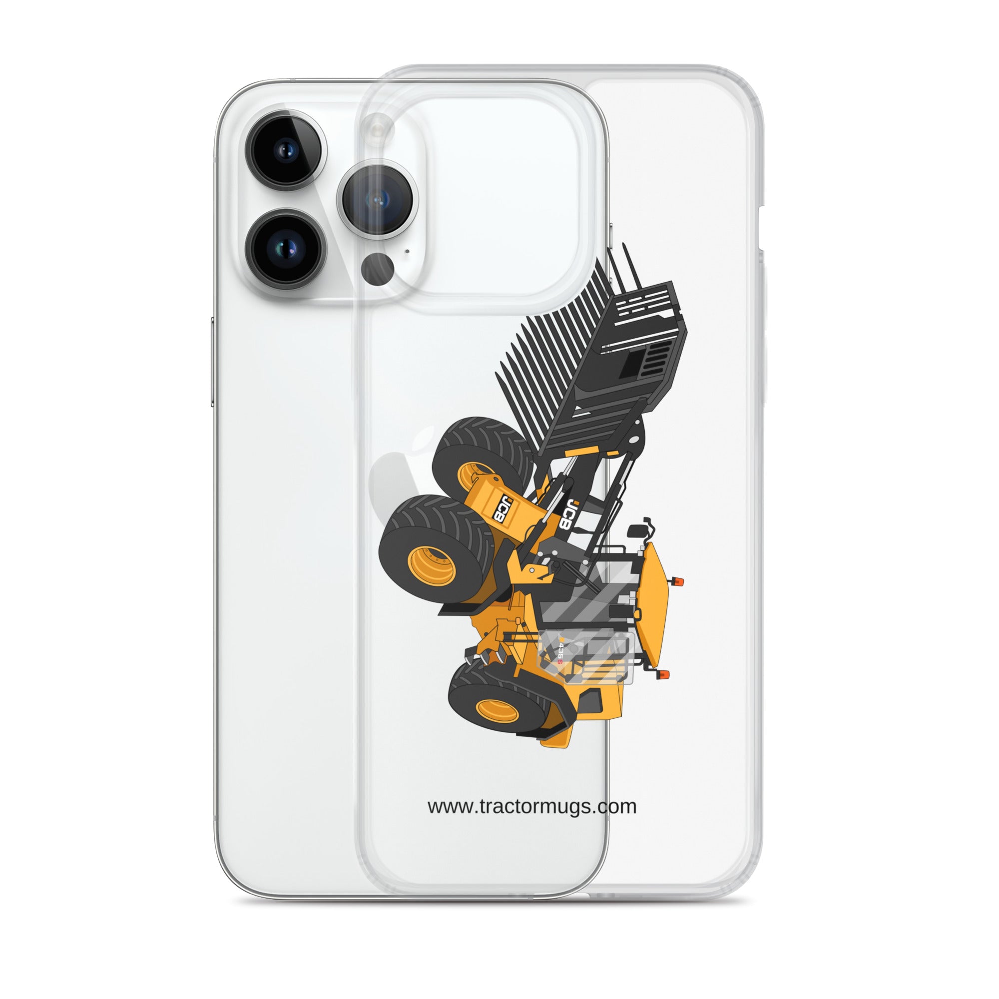 JCB Clear Case for iPhone® JCB 435 S Farm Master | Clear Case for iPhone® Quality Farmers Merch
