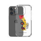 JCB Clear Case for iPhone® JCB 4D Backhoe | Clear Case for iPhone® Quality Farmers Merch