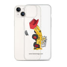 JCB Clear Case for iPhone® JCB 4D Backhoe | Clear Case for iPhone® Quality Farmers Merch