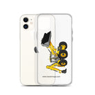 JCB Clear Case for iPhone® JCB 5CX Backhoe | Clear Case for iPhone® Quality Farmers Merch