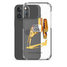 JCB Clear Case for iPhone® JCB 814 Super | Clear Case for iPhone® Quality Farmers Merch