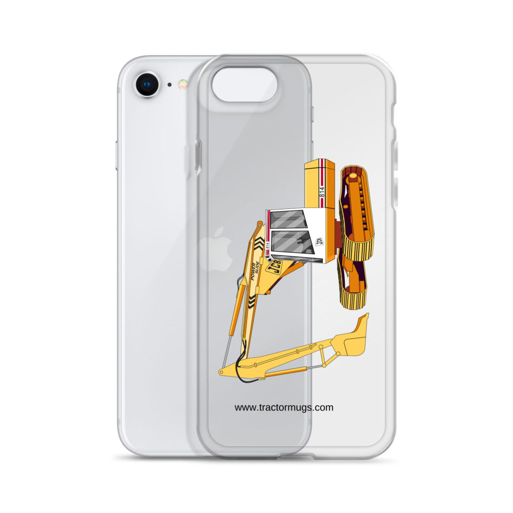 JCB Clear Case for iPhone® JCB 814 Super | Clear Case for iPhone® Quality Farmers Merch